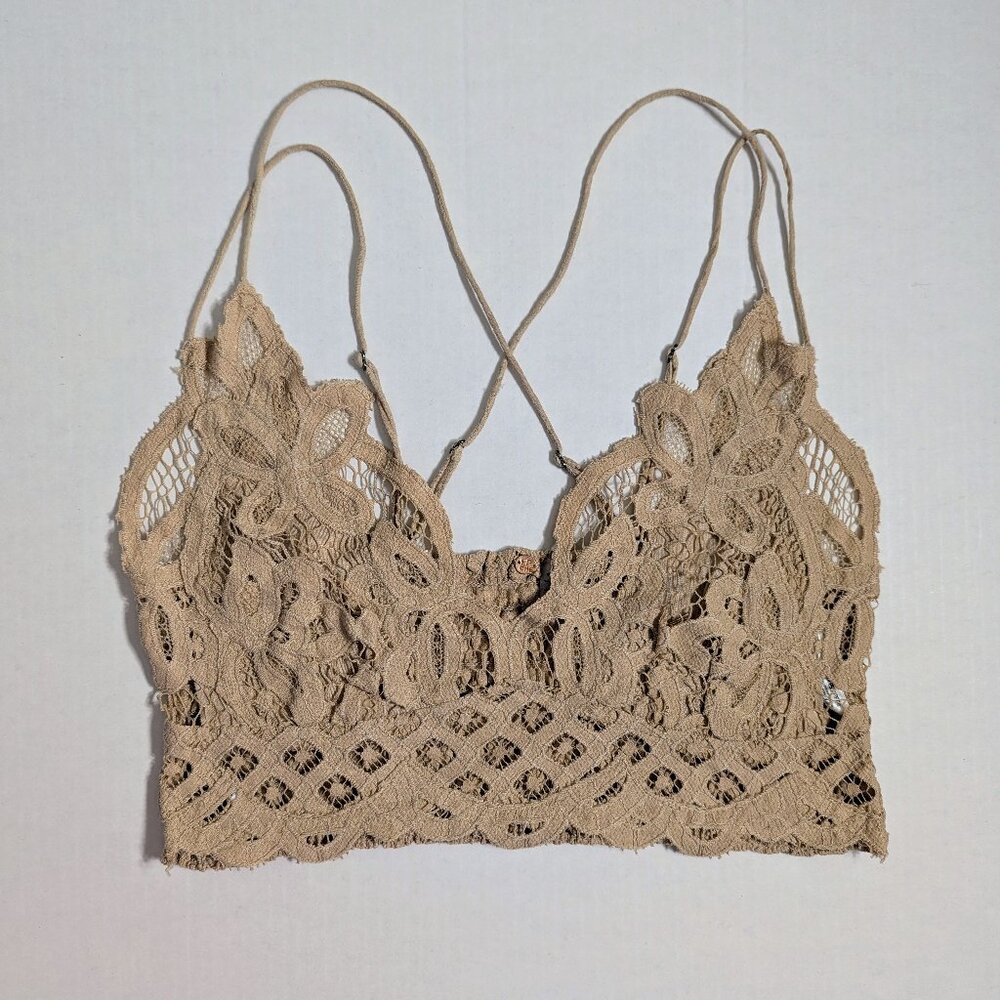 Free People Adella Bra Nude Size M - Picture 4 of 7